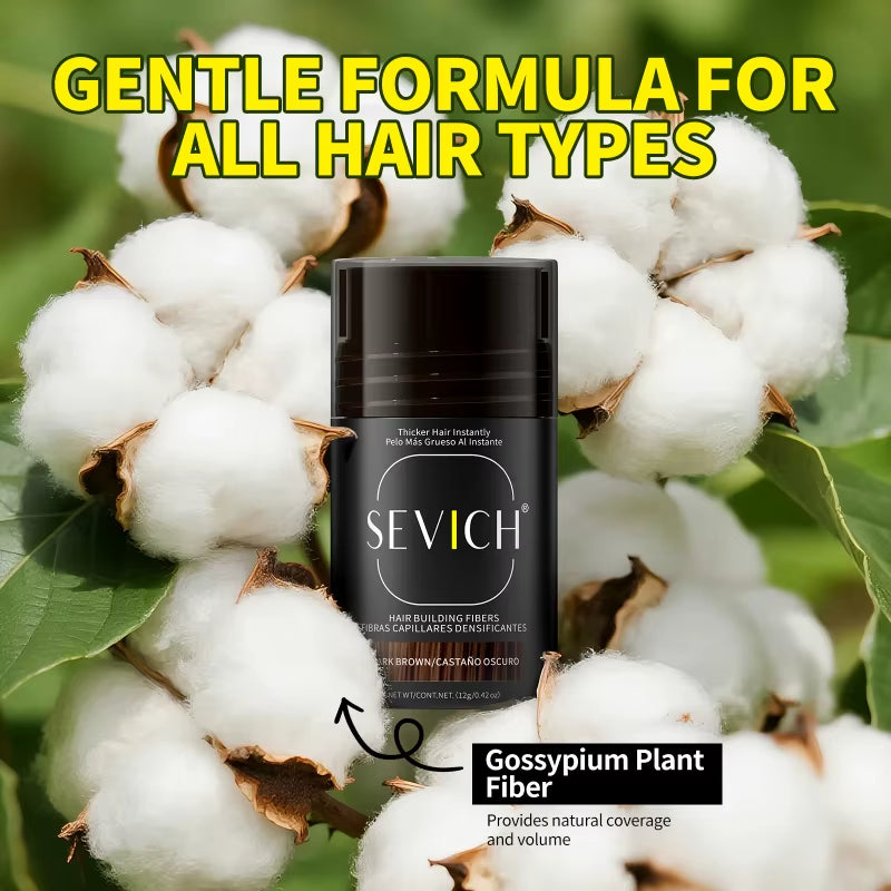 Hair Fibers Regrowth Powders Black Volumizing Hair Fibers Hair Building Fiber Natural Keratin Hair Styling Thickening Powder