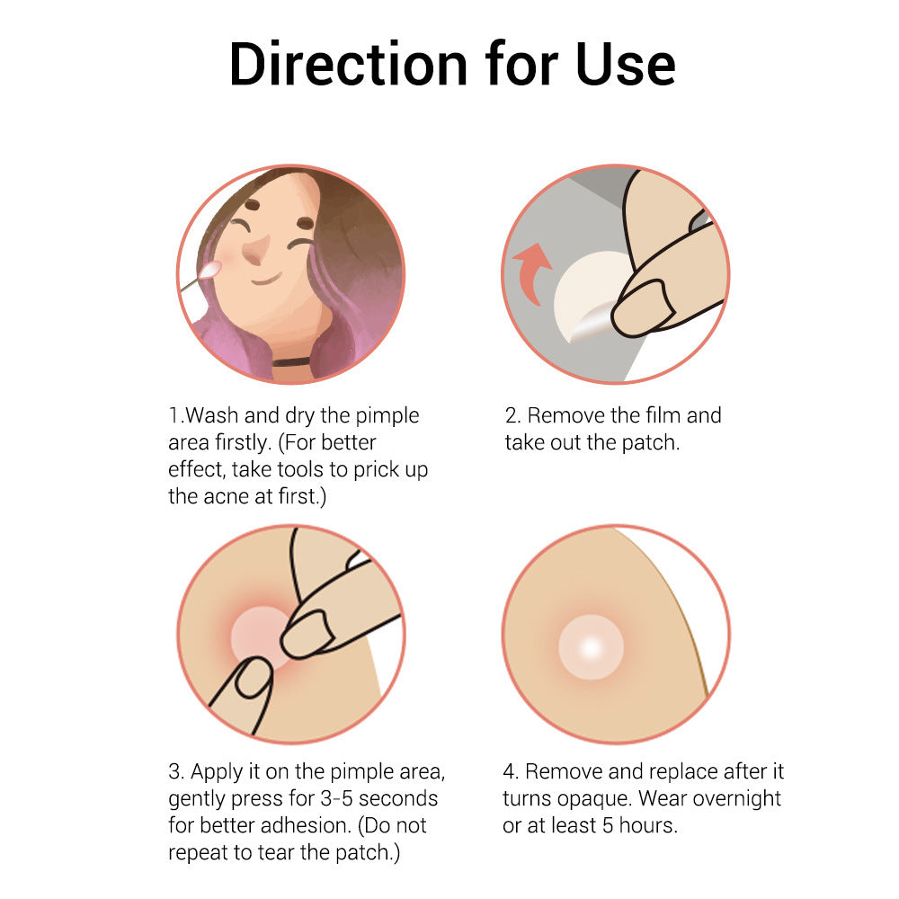 Tea Tree Acne Patch Fades Acne Marks and Ultra-Thin
