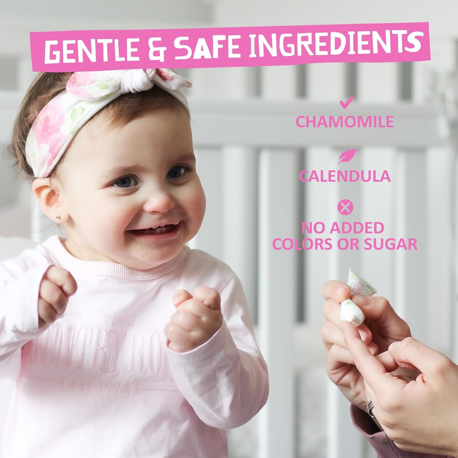 Baby Gum and Tooth Gel - Natural Teething Relief Gel for Babies, Gentle Formula with Chamomile and Calendula, No Added Sugars or Colors, Suitable for 4 Months and up - 15 G
