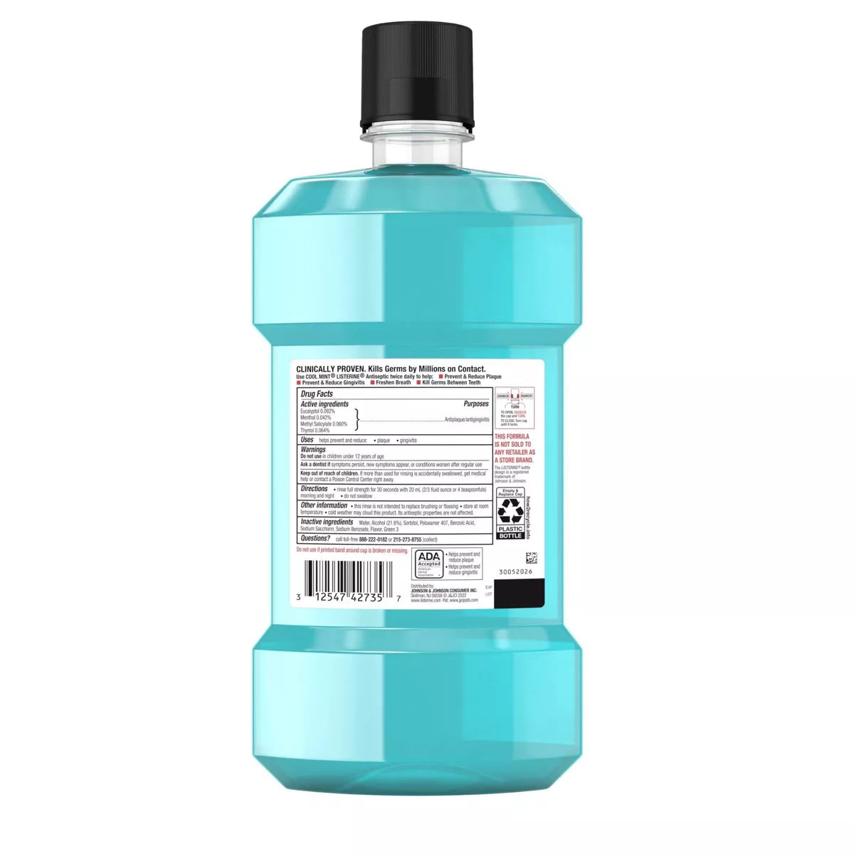 Listerine Cool Mint Antiseptic Mouthwash