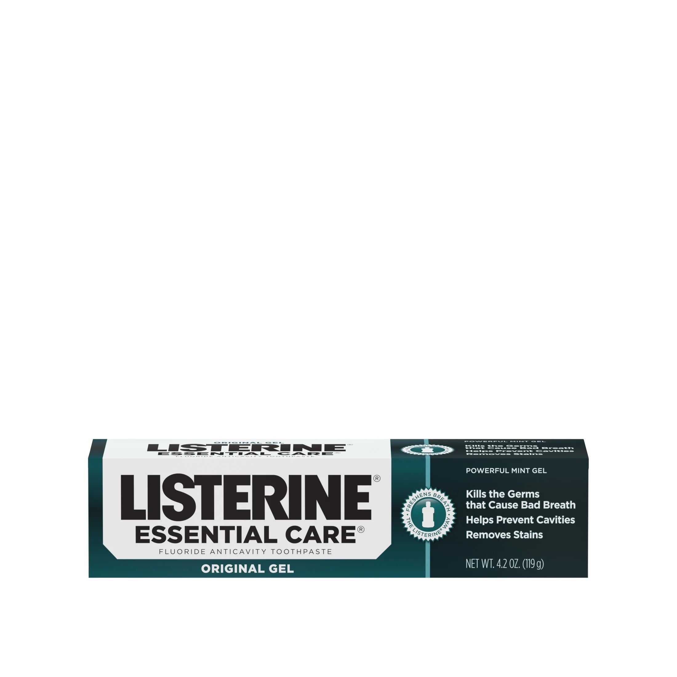 Essential Care Original Gel Fluoride Mint Toothpaste Oral Care, 4.2 Oz