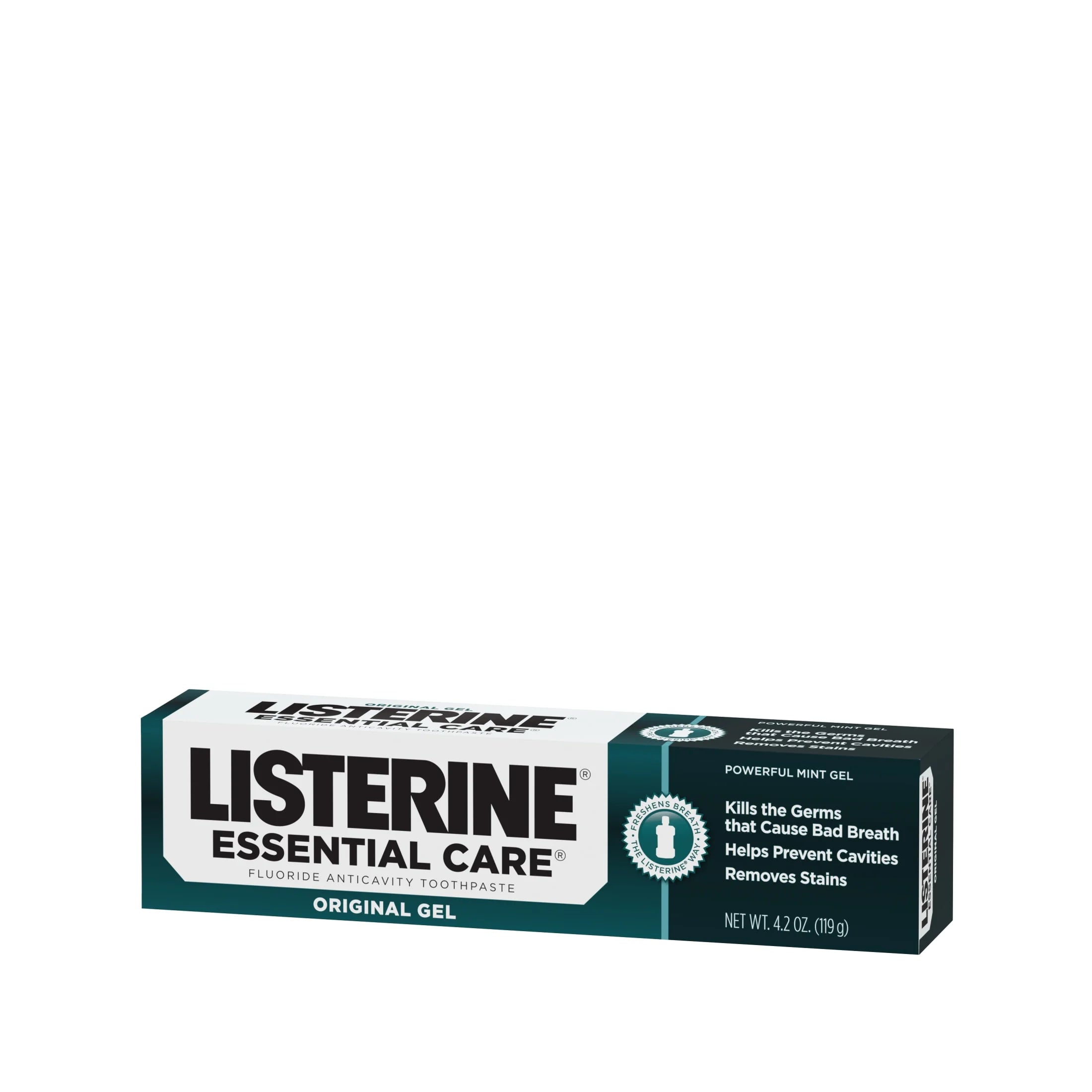 Essential Care Original Gel Fluoride Mint Toothpaste Oral Care, 4.2 Oz