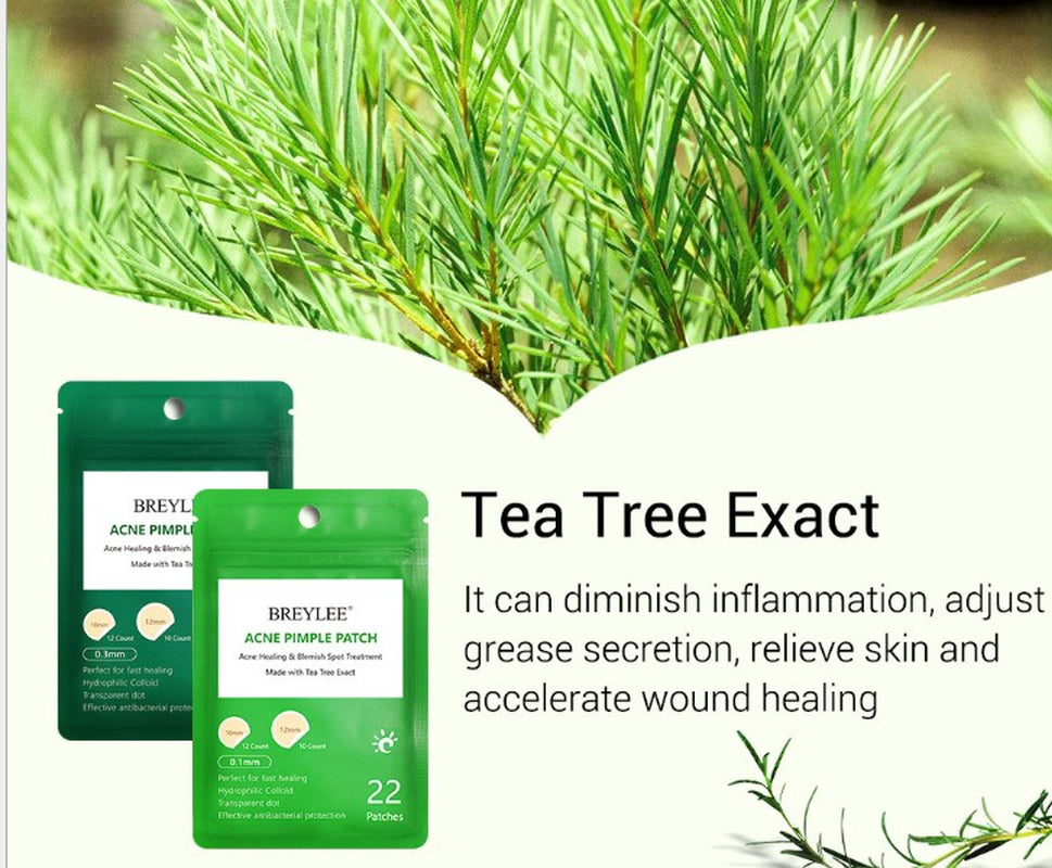 Tea Tree Acne Patch Fades Acne Marks and Ultra-Thin
