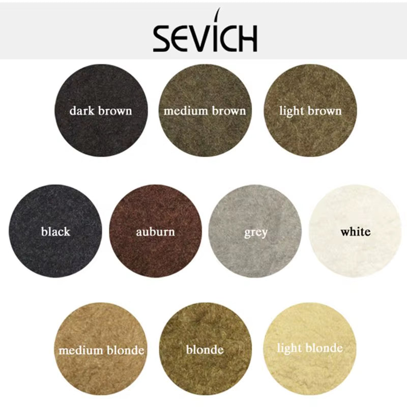 10 Colors Hair Fibers Keratin 25G Hair Building Fibers Thickening Spray Hair Loss Products Instant Regrowth Powders