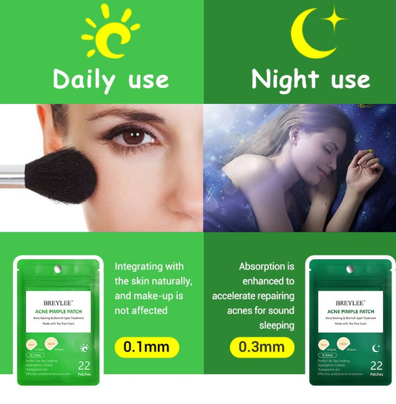 Tea Tree Acne Patch Fades Acne Marks and Ultra-Thin