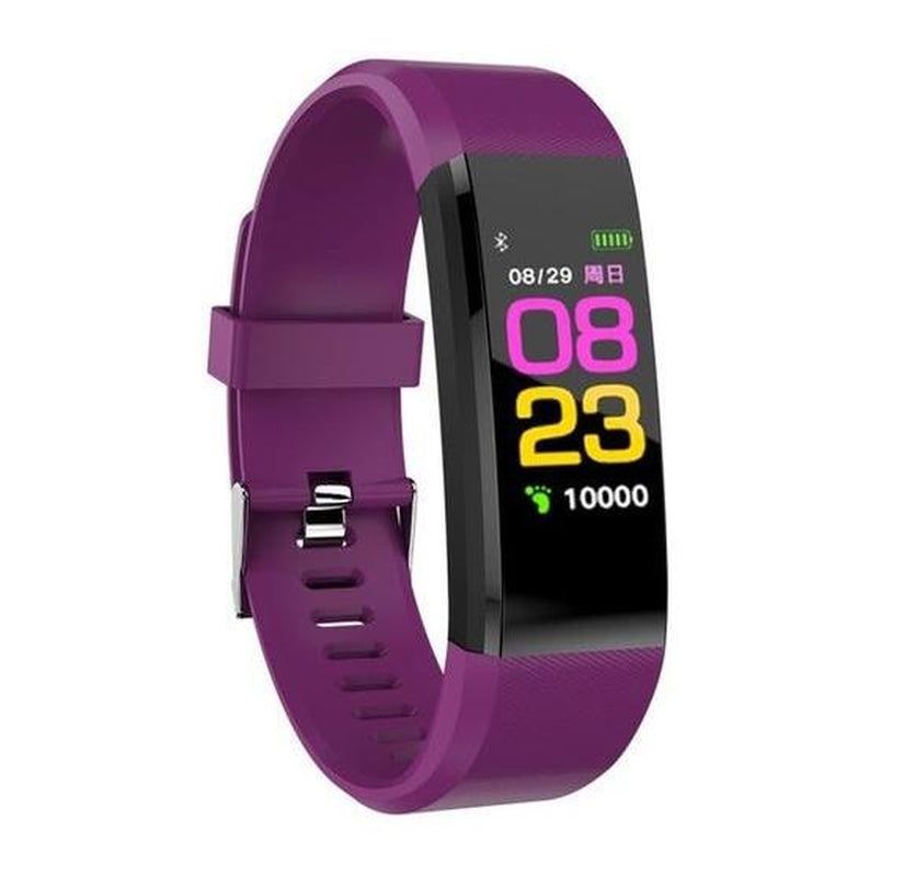 Smart Bracelet with Bluetooth Wristband Heart Rate Monitor Watch Activity Fitness Tracker