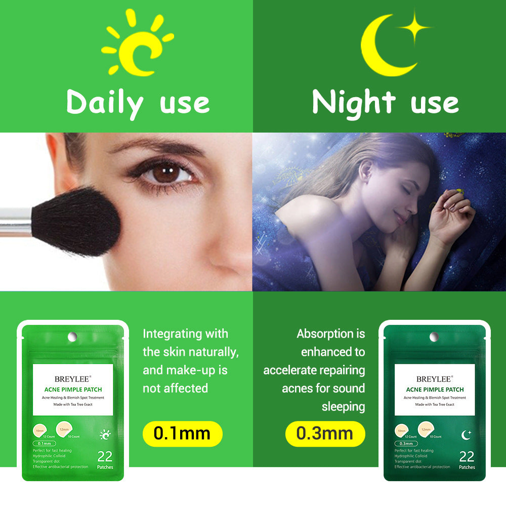 Tea Tree Acne Patch Fades Acne Marks and Ultra-Thin