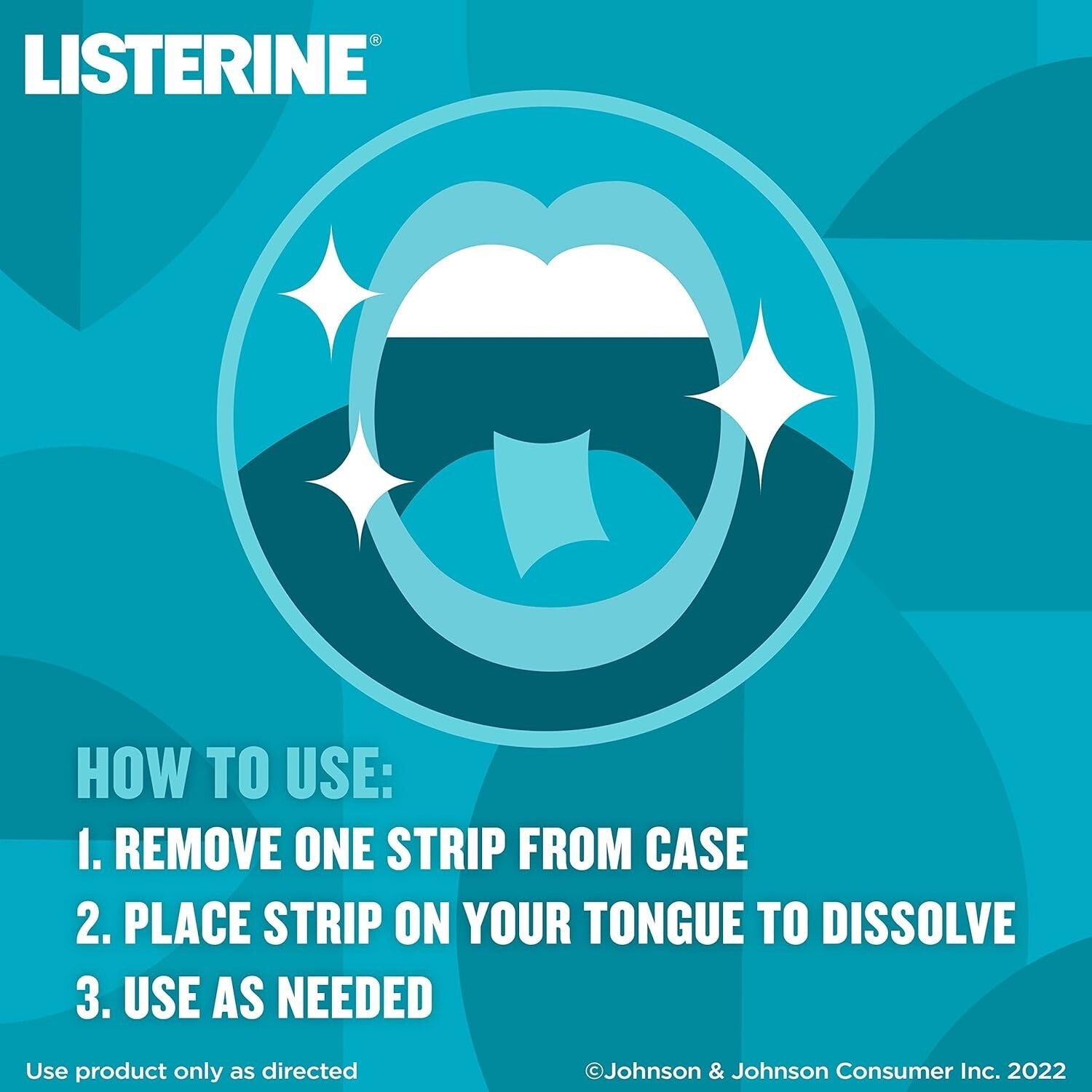 Listerine Cool Mint Pocketpaks Portable Breath Strips for Bad Breath, Cool Mint