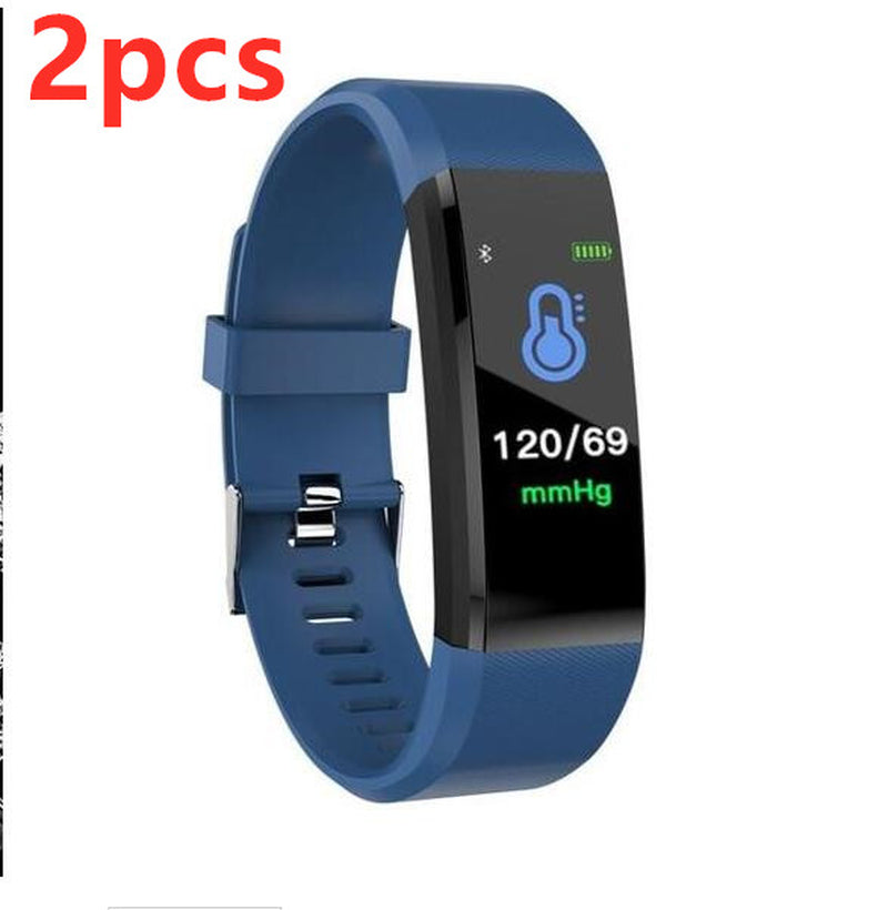 Smart Bracelet with Bluetooth Wristband Heart Rate Monitor Watch Activity Fitness Tracker
