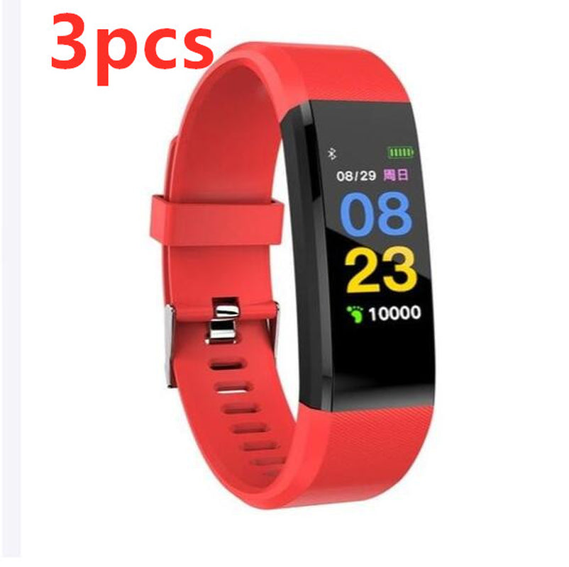 Smart Bracelet with Bluetooth Wristband Heart Rate Monitor Watch Activity Fitness Tracker