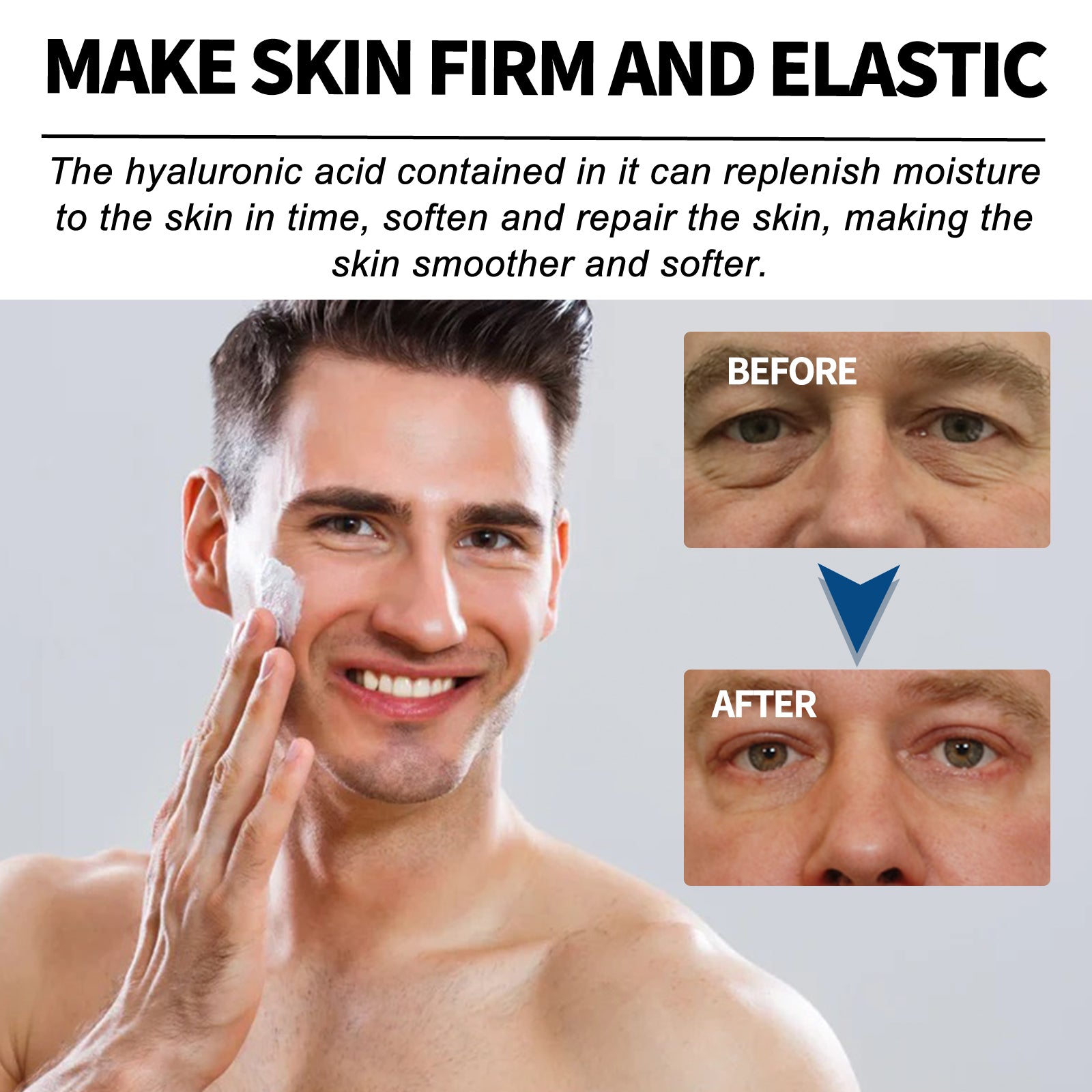 East Moon Men'S Anti-Wrinkle Cream to Lighten the Fine Lines and Wrinkles Tightening Facial Skin Hydration Anti-Aging Cream